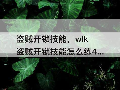 盗贼开锁技能1至375,盗贼开锁技能1至300部落-第4张图片-文史 盗贼开锁技能1至375,盗贼开锁技能1至300部落-第4张图片-文史