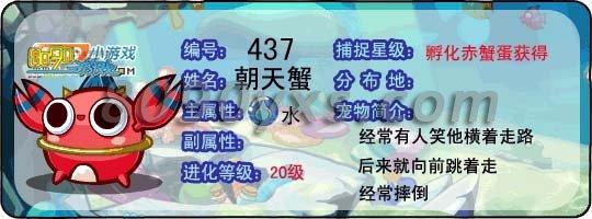 洛克王国朝天蟹怎么得(洛克王国朝夕巨蟹)-第5张图片-文史 洛克王国朝天蟹怎么得(洛克王国朝夕巨蟹)-第5张图片-文史