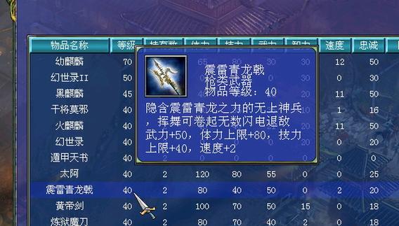 仁义无双三国武器技能（仁义无双大侠）