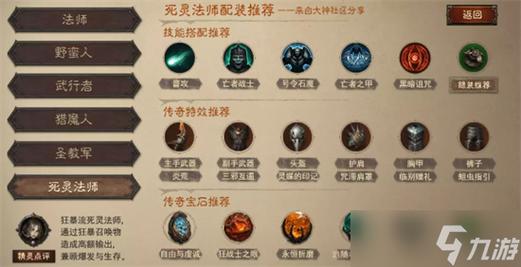 暗黑不朽死灵法师技能搭配,暗黑不朽死灵法师技能搭配攻略-第5张图片-文史