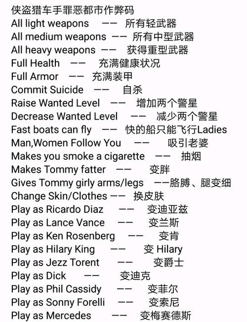 侠盗车手罪恶都市秘籍怎么用(侠盗猎车手 罪恶都市的秘籍)-第4张图片-文史 侠盗车手罪恶都市秘籍怎么用(侠盗猎车手 罪恶都市的秘籍)-第4张图片-文史