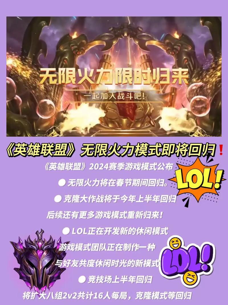 lol英雄联盟无限火力什么时候再开(英雄联盟无限火力啥时候开)-第3张图片-文史 lol英雄联盟无限火力什么时候再开(英雄联盟无限火力啥时候开)-第3张图片-文史