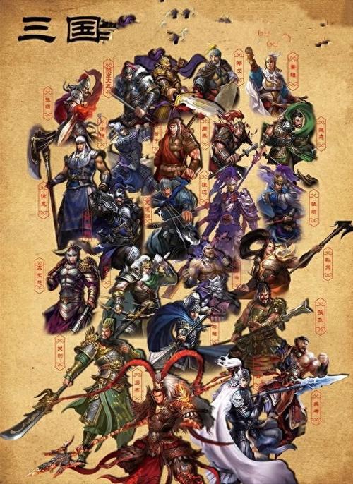 三国志有哪些人物,三国志人物人物名单-第6张图片-文史 三国志有哪些人物,三国志人物人物名单-第6张图片-文史